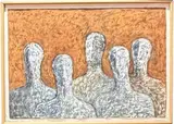 Group Dialogue by M. Mellot, sold Aug 2026