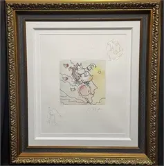 Woodstock Series: Profile by Peter Max, etching, sold Aug 2026