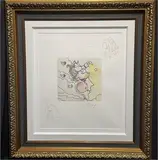 Woodstock Series: Profile by Peter Max, etching, sold Aug 2026