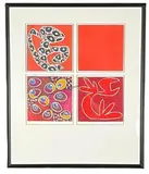 Untitled by Kathleen Spicer, acrylic on paper, offered Aug 2026