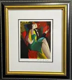 Sandra Et Jules by Linda Le Kinff, serigraph, sold Aug 2026