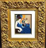 What Once Was by Itzchak Tarkay, serigraph, sold Aug 2026
