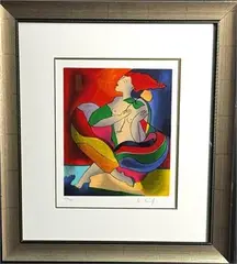 Constellation by Linda Le Kinff, serigraph, offered Aug 2026
