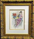Still Life by Itzchak Tarkay, mixed media, sold Aug 2026