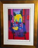 Siphon Et Champs De Colza by Marcel Mouly, lithograph, sold Aug 2026