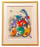Our Song by David Schluss, serigraph, offered Aug 2026