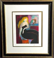 Far Away by Linda Le Kinff, serigraph, offered Aug 2026