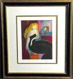 Far Away by Linda Le Kinff, serigraph, offered Aug 2026