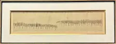 October Sun by Richard Volpe, engraving, sold Aug 2026
