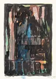 Ohne Titel by Günther Förg, 1985, Aquarell, Tusche und Bleistift auf Papier, sold Nov 2013