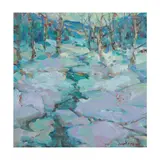 Lavender Morning by James P. Kerr, Oil on linen canvas, sold Dec 2025