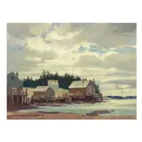 Down Maine by Paul Strisik, Oil on Masonite, sold Dec 2025