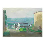 Highland Avenue by Francis Speight, Oil on canvas, sold Dec 2025