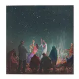Night on the Desert Study by Maud Gatewood, Acrylic on canvas, sold Dec 2025