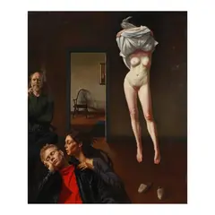 Whispers by Ben Long, Oil on canvas, sold Dec 2025