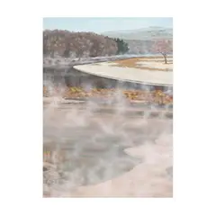 Mist on the River by Tim Fortune, Oil on canvas, sold Dec 2025