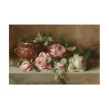 Roses by Emma Levinia Swan, Oil on canvas, sold Dec 2025