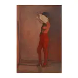Annunciation #1 by Rafael Hastings, Oil on canvas, sold Dec 2025