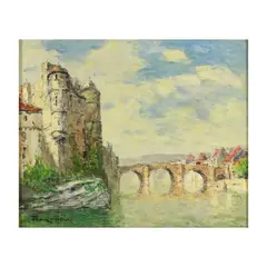 Parisian Chateau by Frank Myers Boggs, Oil on masonite, sold Dec 2025