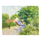 La Maison de Souvenir a Giverny by Claude Cambour, Oil on canvas, sold Dec 2025