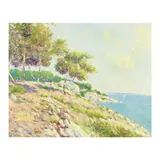 Le Cap d'Antibes by Claude Cambour, Oil on canvas, sold Dec 2025
