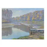 Derniers Rayons by Jules Dubois, Oil on canvas, sold Dec 2025