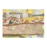 Cityscape by Hervé Masson, Oil on canvas, sold Dec 2025