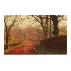 Stapleton Park, Near Pontrefact by John Atkinson Grimshaw, Oil on board, sold Dec 2025