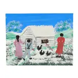 The Chicken Coop by Annie Wellborn, Acrylic on board, sold Nov 2025