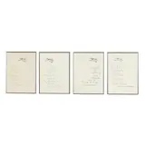Four Hand-Printed Certificates for the Retrospective Series by Salvador Dalí, Each hand-printed certificate of authenticity features embossed designs and lithography, sold Nov 2025