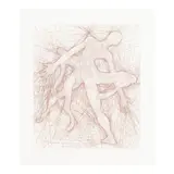 Paso di Due by Guillaume Azoulay, Etching in sanguine, sold Nov 2025