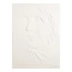Secrets by Frank Gallo, Cast paper relief print, sold Nov 2025