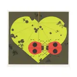 Ladybug Lovers by Charley Harper, Serigraph in colors, sold Nov 2025