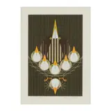 Bittern Suite by Charley Harper, Serigraph in colors, sold Nov 2025