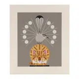 Catnip by Charley Harper, Serigraph in colors, sold Nov 2025