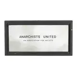 Anarchists United by Bernard Martin, Acrylic on board, sold Nov 2025