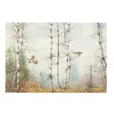 Ruffed Grouse in Flight by Gary E. Neel, Watercolor on paper, sold Nov 2025