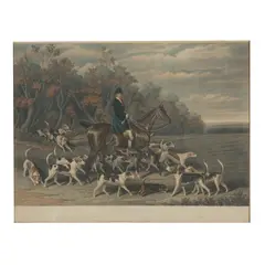 William Long by James Loder, Etching and aquatint with hand coloring, sold Nov 2025