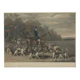 William Long by James Loder, Etching and aquatint with hand coloring, sold Nov 2025