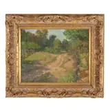 New England in Early Autumn by Leo B. Blake, Oil on canvas, sold Oct 2025