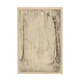 Cypress Swamp by Elizabeth O'Neill Verner, Etching on paper, sold Oct 2025