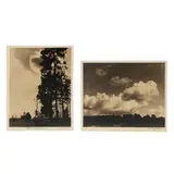 Over the Roads at Pinehurst / Fort Bragg, NC (Two Works) by Bayard Wootten, Gelatin silver prints, sold Oct 2025