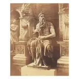 Michelangelo's Moses by James Anderson, Albumen print, sold Oct 2025