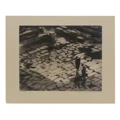 Temple of Apollo at Delphi by Arnold Genthe, Gelatin silver print, sold Oct 2025