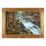 Spring Arrives - Opus 2 by Stefan Baumann, Oil on linen canvas, sold Oct 2025
