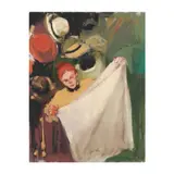 Dust Covers by Jody dePew McLeane, Pastel on board, sold Oct 2025