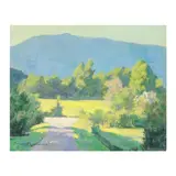 Mountain Landscape by Robert Pearson Lawrence, Oil on canvas laid on board, sold Oct 2025