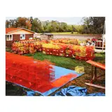 Chicken Lunch, Southeastern North Carolina by Burk Uzzle, Archival pigment print on Canson Baryta Photographique, sold Oct 2025