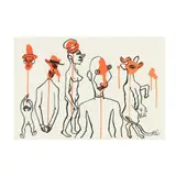 Circus 4 (Les Gueules Degoulinantes) by Alexander Calder, Lithograph in colors, sold Oct 2025