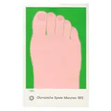Munich Olympic Poster (1972) by Tom Wesselmann, Screenprint in colors, sold Oct 2025